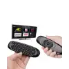 AsilTech Çift Taraflı Hava Mouse Kablosuz Klavye ve Uzaktan Kumanda