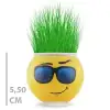 AsilTech Çim Adam Saksı Emoji Figürlü 1 Adet