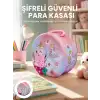 AsilTech Çocuk Para Kasası Anahtarlı Güvenli Tasarruf Kutusu