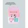 AsilTech Çocuklar İçin Pembe ATM Görünümlü Elektronik Kumbara