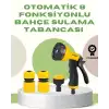 AsilTech Çok Fonksiyonlu Bahçe Sulama Tabancası Ergonomik Basınçlı Sprey