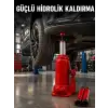 AsilTech Dayanıklı Çelik Gövdeye Sahip Kompakt Hidrolik Kriko