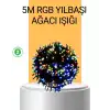 AsilTech Dekoratif LED Çelenk Işık 8 Farklı Aydınlatma Modu