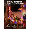 AsilTech Dekoratif Peri Led 5 m 50 Ampullü Şeffaf Kablo Aydınlatma Yeni Nesil