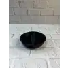 AsilTech Dekoratif Siyah Çerezlik Kase 4’lü Set 3x12 cm