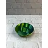 AsilTech Dekoratif Yeşil Çerezlik Kase 4’lü Set 3x12 cm