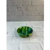 AsilTech Dekoratif Yeşil Çerezlik Kase 4’lü Set 3x12 cm