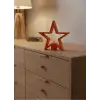 AsilTech Dekoratif Yıldız Şeklinde Turuncu Mumluk Ev Aksesuarı