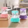 AsilTech Deterjan Hazneli Bulaşık Yıkama Fırçası