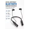 AsilTech Dijital Batarya Göstergeli Bluetooth Özellikli Boyun Askılı Kulaklık