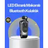 AsilTech Dijital Ekranlı Bluetooth Kulaklık – Titreşimli Bildirim, 25 Saat Kullanım