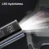 AsilTech Dijital Ekranlı Şarjlı Taşınabilir Araç Hava Kompresörü
