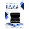 AsilTech Dijital Göstergeli Bluetooth Kulaklık Kablosuz TWS Stereo Bluetooth 5.0