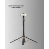 AsilTech Dikey ve Yatay Çekim Destekli Selfie Stick Tripod
