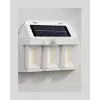 AsilTech Dış Mekan Solar Duvar Lambası – 120° Hareket Algılama, 3 Işık Modu