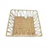 AsilTech Doğal Örgü Kare Sepet