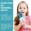 AsilTech Eğlenceli Karaoke Mikrofonu - Çocuklar İçin