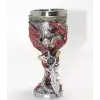 AsilTech Ejderha Ve Kılıç Temalı 3D Kabartmalı Çelik Kadeh Bardak