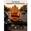 AsilTech El Hareketiyle Kontrol Edilen 176 LED Amber Güvenlik Lambası