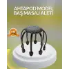 AsilTech Elektrikli Kafa Masaj Aleti Çok Noktalı 360 Derece Kapsama