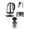 AsilTech Elektrikli Paslanmaz Çelik Su Isıtcı Çelik Kettle 1.8 Lt. Uzun Ömürlü