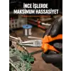 AsilTech Ergonomik Saplı Profesyonel Kargaburun Dayanıklı Dövme Çelik Gövde