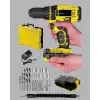 AsilTech Ergonomik Tasarımlı 12V Matkap | 2 Vitesli, LED Aydınlatmalı ve Dayanıklı