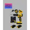 AsilTech Ergonomik Tasarımlı 12V Matkap | 2 Vitesli, LED Aydınlatmalı ve Dayanıklı