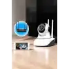 AsilTech Ev Kamerası Wifi Kamerası Video Kayıt Çift Yönlü Hareket Sensörü Bebek
