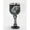 AsilTech Game Of Thrones House Stark 3D Kabartmalı Çelik Kadeh Bardak