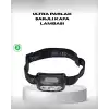 AsilTech Gece Balıkçılığı İçin Ultra Parlak Şarjlı Kafa Lambası | 4 Işık Modu + USB Şarj