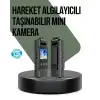 AsilTech Gece Görüşlü Döngüsel Kayıt Destekli Mini Kamera