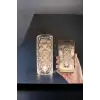 AsilTech Gece Lambası Kristal Lamba Dokunmatik Şarjlı Hediyelik