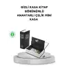 AsilTech Gizli Kitap Kasa – Metal Gövdeli, Anahtarlı