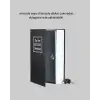 AsilTech Gizli Kitap Kasa – Metal Gövdeli, Anahtarlı