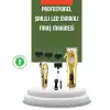 AsilTech Güçlü Motorlu LCD Ekranlı Şarjlı Tıraş ve Şekillendirme Makinesi
