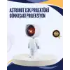 AsilTech Gün Batımı Efekti Sunan Astronot LED Masa Lambası