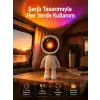 AsilTech Gün Batımı Projektör Lamba Astronot Görünümlü Dekoratif Masa Lambası