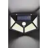 AsilTech Güneş Enerjili Bahçe Aydınlatma Lambası Solar 100 Led Lamba