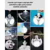 AsilTech Güneş Enerjili Katlanabilir 5 Kanatlı Solar Bahçe Lambası