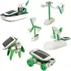 AsilTech Güneş Enerjili Robot Oluşturma Seti Solar Kit (6 in 1)
