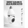 AsilTech Hareket Algılamalı Kablosuz Akıllı Ev Güvenlik Kamerası Yeni Nesil