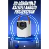 AsilTech HD Ayaklı Portatif Projeksiyon Cihazı Bluetooth Wifi Akıllı Android İşlemcili
