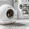AsilTech HD Kameralı Akıllı Kedi Tuvaleti