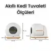 AsilTech HD Kameralı Akıllı Kedi Tuvaleti