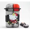 AsilTech Hello Kitty Figürlü Çift Bölmeli Pipetli Suluk
