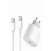 AsilTech Hızlı Şarj Güç Adaptörü Şarj Aleti İOS Uyumlu 15/Pro/Pro Max