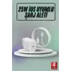 AsilTech Hızlı Şarj Güç Adaptörü Şarj Aleti İOS Uyumlu 15/Pro/Pro Max