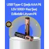 AsilTech Hızlı Şarj Teknolojili USB Şarjlı AAA Pil – 40 Dakikada Tam Şarj
