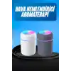 AsilTech Humidifier LED Işıklı Mini Ortam Oda Kokusu Aromaterapi Buhardanlık